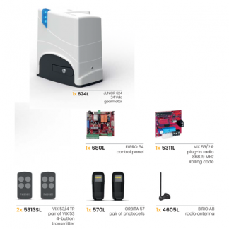 Fadini Junior 624 Kit for a sliding gate