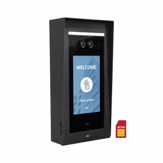 AES Global MULTI-OPYN-4G-IB | Opyn-Multi 4G Touchscreen Multi-Apartment Intercom (Imperial Black)