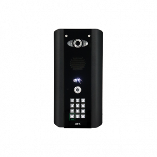 AES Global OPYN-PRO-IP-ABK | Opyn Pro Professional IP Video Intercom with Keypad (Architectural Black)