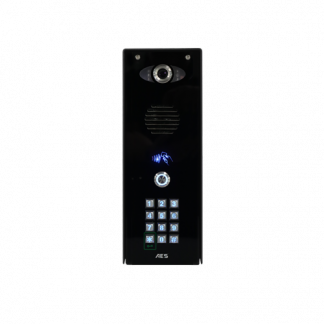 AES Global OPYN-PRO-IP-IBK | Opyn Pro Professional IP Video Intercom with Keypad (Imperial Black)